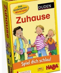 Kindergarten-Wörterspiel: Zuhause