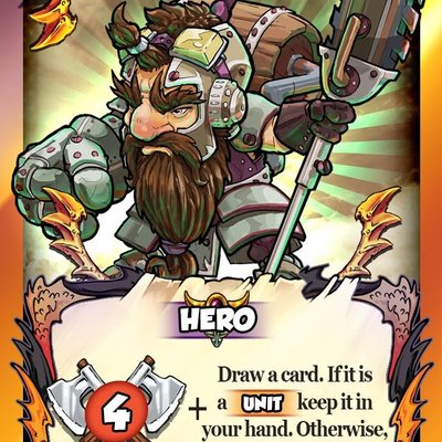 Vikings Gone Wild: Halbeard Promo Card