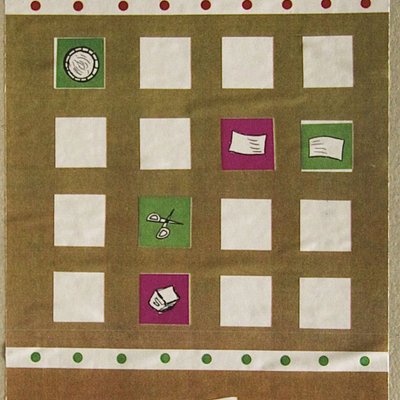 Stein schleift Schere