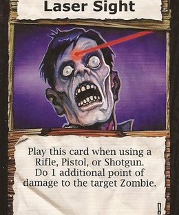 Dead Panic: Laser Sight Promo Card