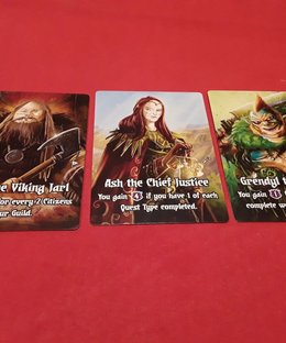 Quests of Valeria: Kickstarter Promo Cards