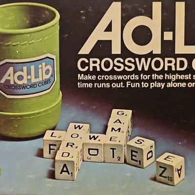 Ad-Lib Crossword Cubes