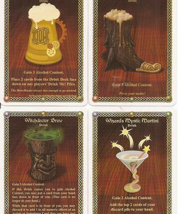 The Red Dragon Inn: Kickstarter Drink Cards
