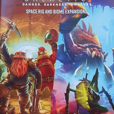 Deep Rock Galactic: The Board Game – Space Rig and Biome Expansions: Combined Mission Book