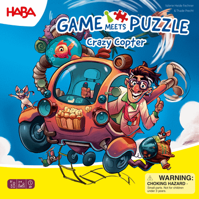 Game Meets Puzzle: Crazy Copter
