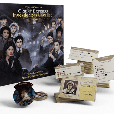 Horror on the Orient Express: The Board Game – Investigators Unveiled Expansion