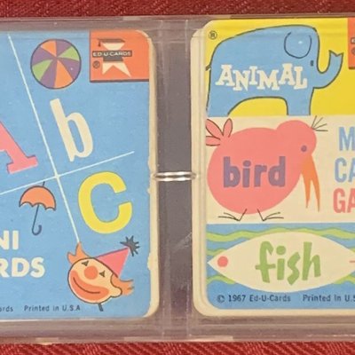 ABC / Animal Bird Fish Mini Card Games