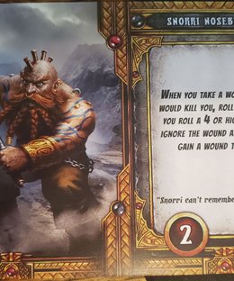 Doomseeker: Snorri Nosebiter Promo Card