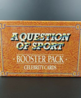 A Question of Sport:  Booster Pack Celebrity Cards