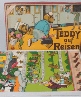 Teddy auf Reisen