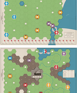 Age of Steam Deluxe Expansion: Detroit Bankruptcy & Heavy Cardboard Maps