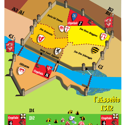 L'Assedio! 1312 Firenze