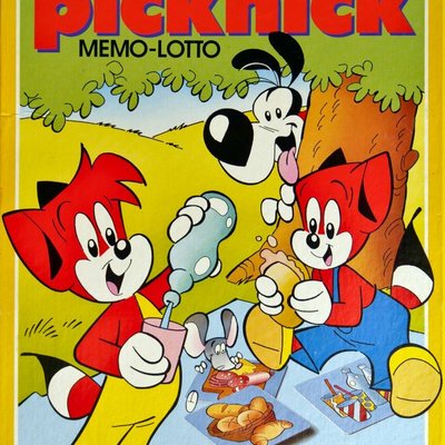 Fix und Foxi picknick Memo-Lotto
