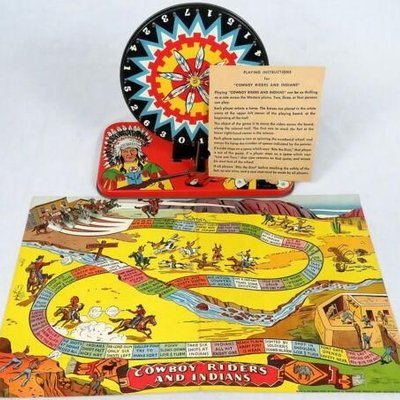 Cowboy Riders and Indians