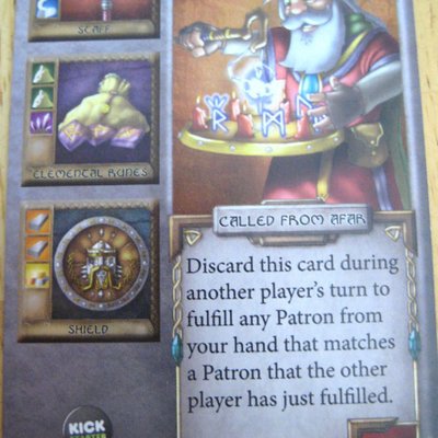 Dwarven Miner: Summoner Patron Card