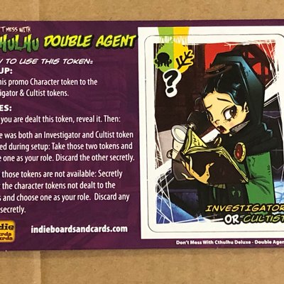 Don't Mess with Cthulhu: Double Agent