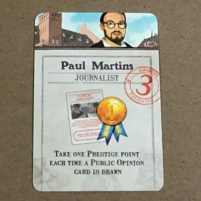 Museum: Paul Martins Promo Card