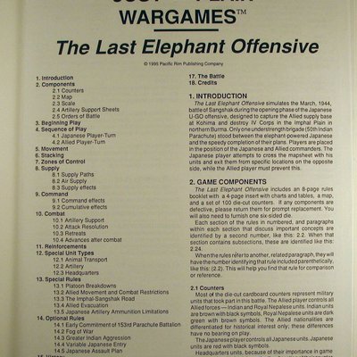 Last Elephant Offensive: Sangshak, Burma 1944