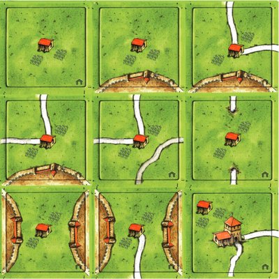 Tithe barns (fan expansion to Carcassonne)