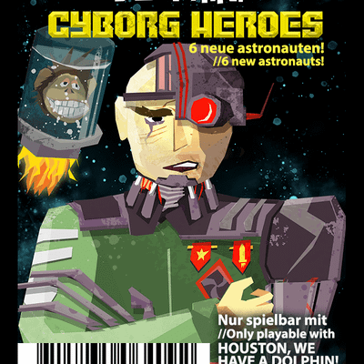 Houston, We Have a Dolphin!: Cyborg Heroes
