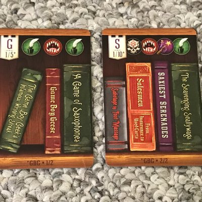 Ex Libris: Game Boy Geek Season 6 Kickstarter Promo Cards