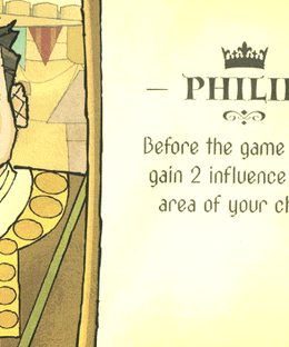 Crown of Aragón: Philip Leader Promo Card