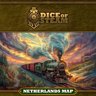 Dice of Steam: Netherlands Map