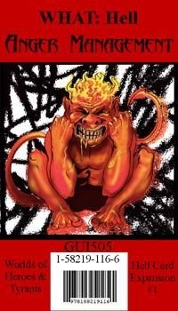Worlds of Heroes & Tyrants: Hell Card Expansion #2 – Anger Management