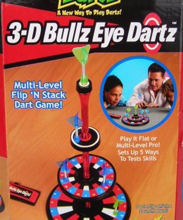 3-D Bullz Eye Dartz