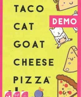 Taco Cat Goat Cheese Pizza: Demo deck