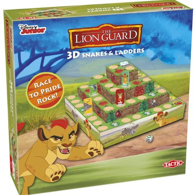 The Lion Guard: 3D Snakes & Ladders