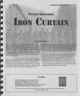 Panzer Grenadier: Iron Curtain