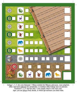 Zooloretto Würfelspiel: Affenstall