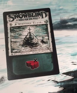 Snowblind: Race for the Pole – A Glorious Death Promo Card