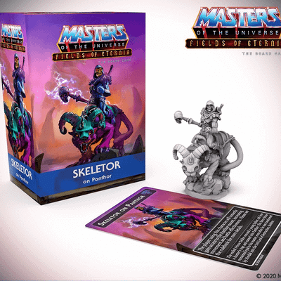 Masters of The Universe: Fields of Eternia The Board Game – Skeletor on Panthor