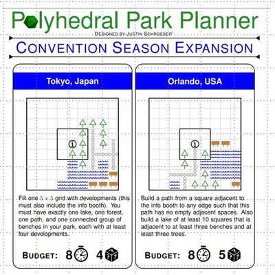 Polyhedral Park Planner: Convention Season