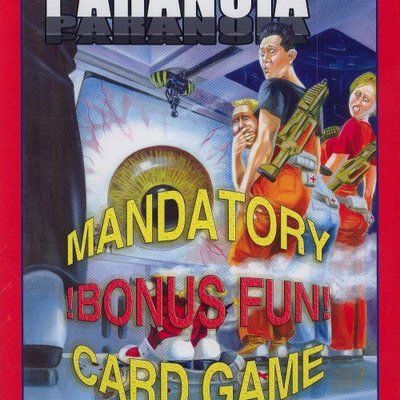 Paranoia Mandatory Bonus Fun! Card Game
