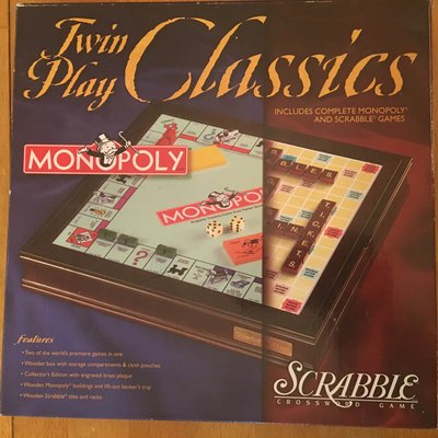 Twin Play Classics: Monopoly and Scrabble