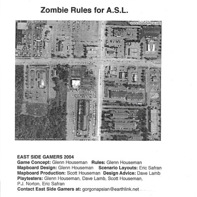 Oktobermessed!  Zombie Rules for ASL