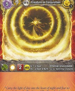 Mage Wars: Sunfire Burst Promo Card