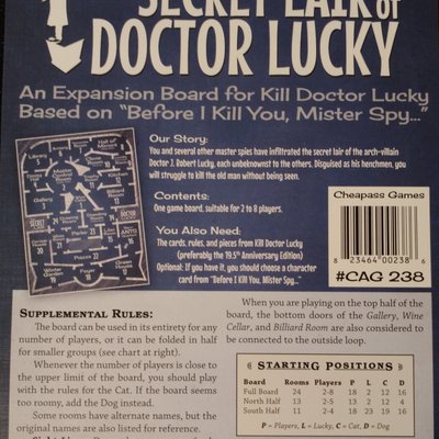Kill Doctor Lucky: The Secret Lair of Doctor Lucky