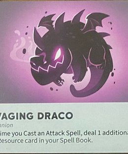 Casting Shadows: Ravaging Draco Promo Card