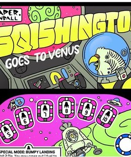 Paper Pinball: Season 2 – Squishington Goes to Venus