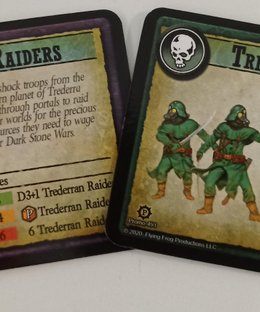 Shadows of Brimstone: Trederran Raiders Otherworld Threat Cards