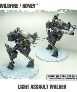 Dust Tactics: Light Assault Walker – "Wildfire / Honey"