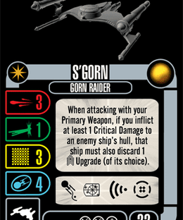 Star Trek: Attack Wing – S'Gorn Expansion Pack