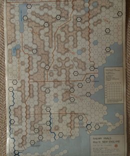 Railway Rivals Map N: New England