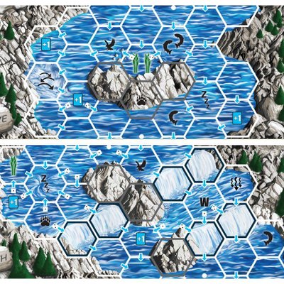 Salmon Run: The Fork/Cataract Falls Board