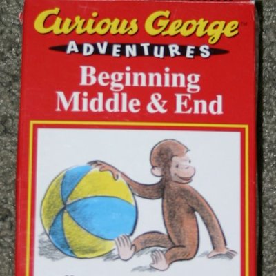 Curious George Beginning Middle & End: card game