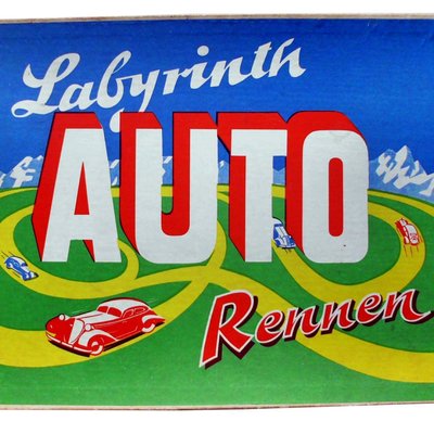 Labyrinth Auto Rennen